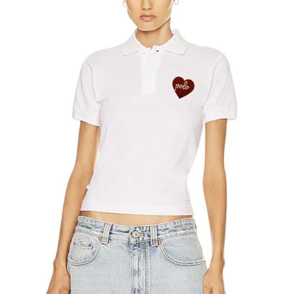 Lauren Ralph Lauren | Tops | Polo Ralph Lauren Heart Shirt Slim Fit ...